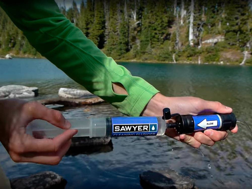 Sawyer - Mini Water Filtration System - Green - SP101 