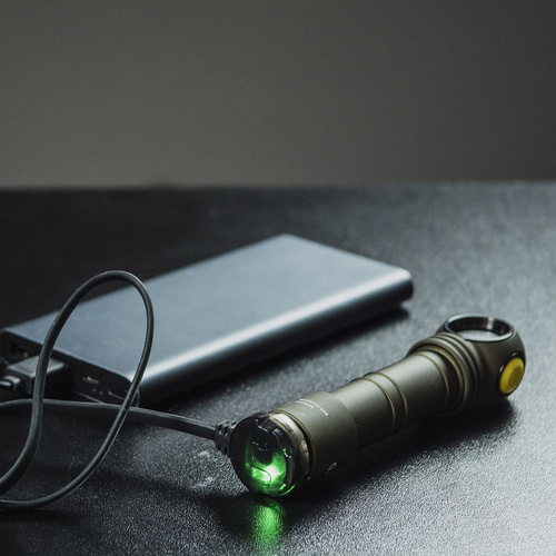 Armytek - Headlamp Wizard C2 Pro - Magnetic Charger - 2500 lm - 18650 - Olive - F08701CO