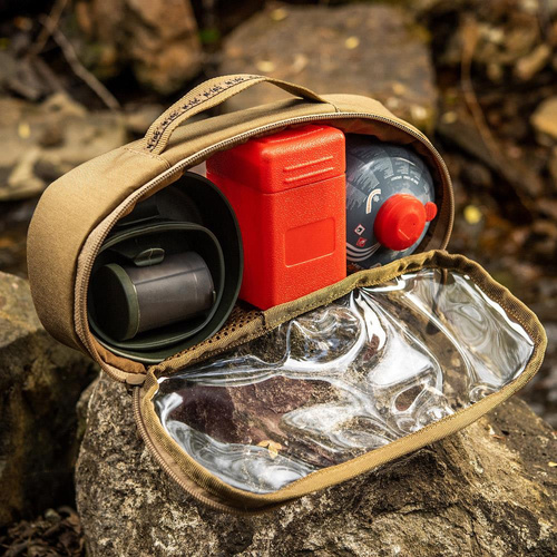 M-Tac - Kieszeń przezroczysta Elite Medium - Średnia - Coyote - 10147005-M