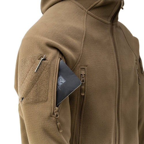 Helikon - Bluza polarowa Patriot Mk 2 - Shadow Grey / Czarna - BL-PJ2-FH-3501A
