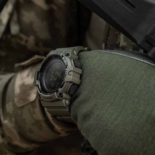 M-Tac - Taktische Uhr mit Kompass 2233 - Ranger Green - 50010001