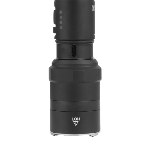 NEXTorch - Latarka taktyczna LED P84 - 21700 4800 mAh - 3000 lm - Czarna - NEXT-P84
