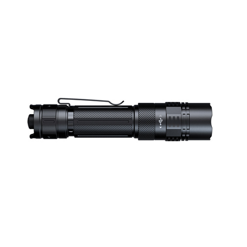 Fenix - Tactical LED Flashlight PD36R ACE with 5000 mAh Battery - 3000 lm - Black - PD36R ACE