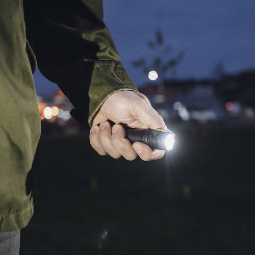 Armytek - LED-Taschenlampe Partner C2 - Warmes Licht - 1020 lm - 18650 - Schwarz - F07802W