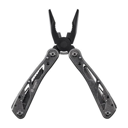 Ganzo - Multitool z zestawem bitów - 11 narzędzi - Czarny - G202B-S
