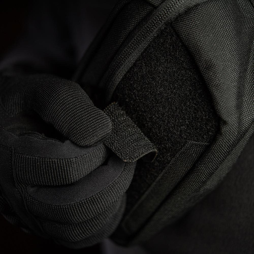 M-Tac - Lasergeschnittenes Valknut Quadrat Patch - Schwarz / Grau - 51162211