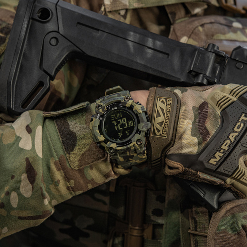 M-Tac - Taktische Uhr 2037 - LED - 5 ATM - Camo - 50007030