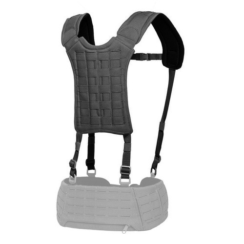 Templars Gear - H-Harness 4-Punkt Taktische Hosenträger - MOLLE - Schwarz - TG-H-HAR-4-BL
