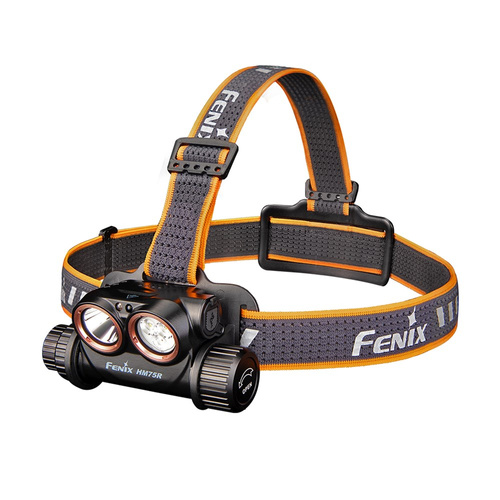 Fenix - LED-Stirnlampe ohne Tablett - Schwarz/Gelb - HM75R SE
