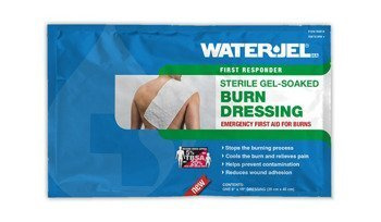 Water-Jel - Steriler, kühlender Gel-getränkter Brandwundenverband - 20 x 45 cm