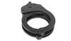 Alcyon - Stahl-Handschellen - Double Lock - Schwarz - 5050-B
