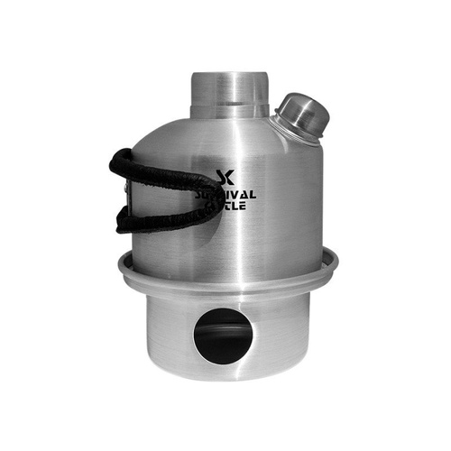 Survival Kettle - Czajnik turystyczny Silver Mini Steel - 0,3 l