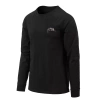 Helikon - Koszulka z długim rękawem Helikon-Tex Logo - Czarna - TS-HLT-CO-01