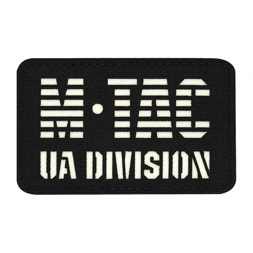 M-Tac - Naszywka UA Division - Cordura 500D - Fluorescencyjna - Czarna/GID - 51144299