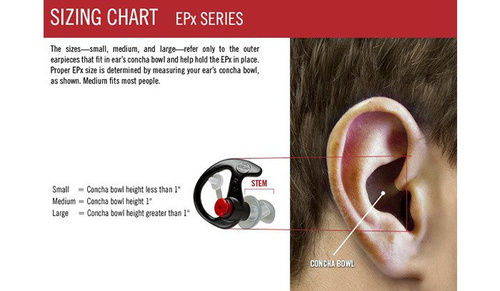SureFire - EarPro EP7 Sonic Defenders Ultra - Schwarz - EP7-BK-MPR