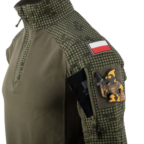 Helikon - MCDU Combat Shirt - Desert Night Camo / Olive Green - BL-MCD-SP-0L02A