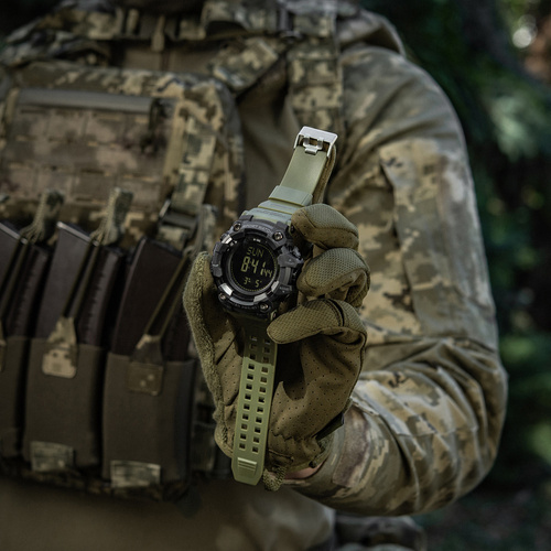 M-Tac - Tactical Watch 2037 - LED - 5 ATM - Green - 50007001