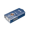  Fenix - LED-Taschenlampe E03R V2 - 500 lm - Mit 400 mAh Akku - Blau - E03RV2BL