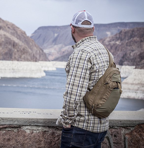 Helikon - Backpack EDC Sling - 6,5 L - Cordura - Shadow Grey - PL-ESB-CD-35