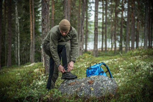 Helikon - Spodnie outdoorowe Hybrid Outback Pants - DuraCanvas - Coyote - SP-HOP-DC-11-