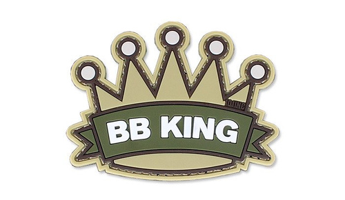 101 Inc. - 3D-Aufnäher - BB King - Sand