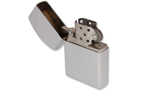 MFH - Zapalniczka benzynowa - Chrome Polished - 24073Q
