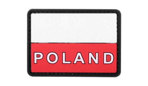 4TAC - 3D Patch - Polish Flag with text