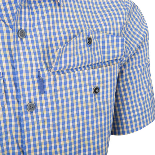Helikon - Covert Concealed Carry Short Sleeve Shirt - Dirt Red Checkered - KO-CCS-CB-C5