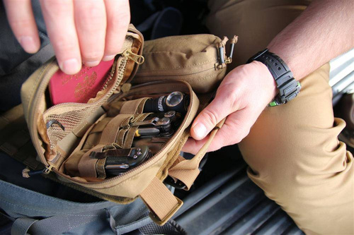 Helikon - Kieszeń EDC Insert Medium - Cordura - Czarna - IN-EDM-CD-01