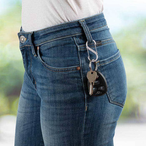 Nite Ize - S-Biner SlideLock Set #2, #3, #4 - Czarny - LSBC-01-R6