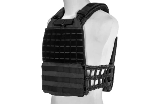 GFC Tactical - Taktische Weste Plattenträger - Laserschnitt - Schwarz - GFT-18-028656
