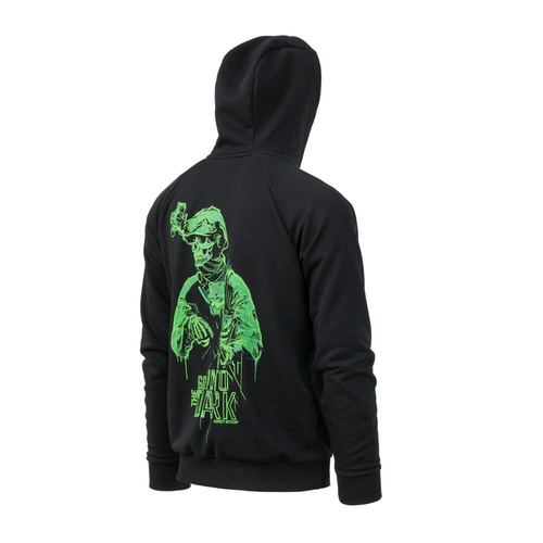 Direct Action - Hoodie Into the Dark - Schwarz - HO-DAID-CTB-BLK