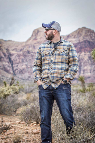 Helikon - Koszula Defender Mk2 Pilgrim Shirt - Rust Plaid - KO-DPG-SR-P9