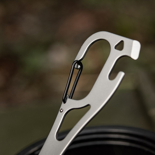 M-Tac - Fork Spoon with Carabiner - Stainless Steel - 60011235