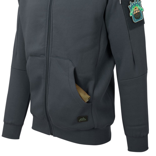 Helikon - Urban Tactical Hoodie Lite - FullZip - Green - BL-ULF-CB-82