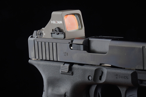 Holosun - Kollimator HS507K Open Reflex SubCompact Pistol Sight - FDE - HS507K-X2-FDE