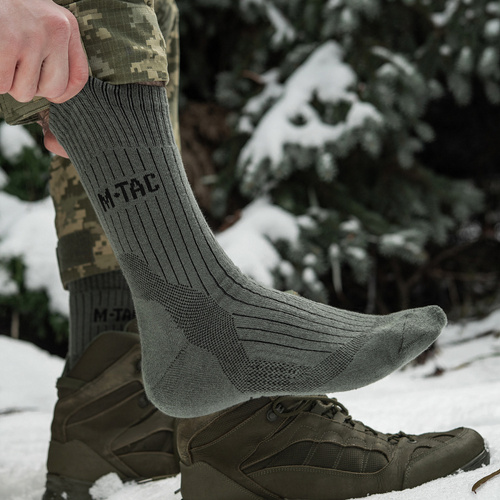 M-Tac - Hohe Trekking-Socken Mk.4 - Olive - 30908201