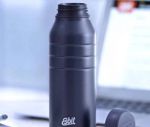 Esbit - Butelka stalowa Majoris Drinking Bottle - 680 ml - Czarny