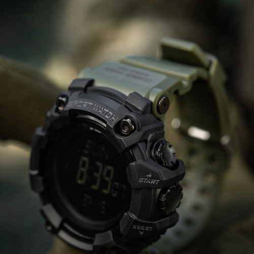 M-Tac - Tactical Watch 2037 - LED - 5 ATM - Green - 50007001