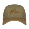Helikon - Czapka z daszkiem Logo Cap - PolyCotton Ripstop - Coyote / Olive Green - CZ-LGC-PR-1102A