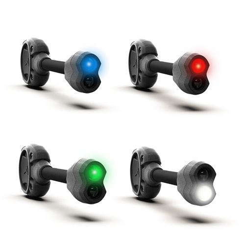 Princeton Tec - Switch RGB MPLS LED-Stirnlampe Taschenlampe - 10 lm - Schwarz - SWITCH-RGB-BK