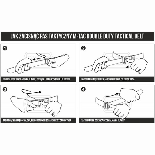 M-Tac - Taktische Gürtel Double Duty Tactical Belt Hex - Olive/Schwarz - 10043802