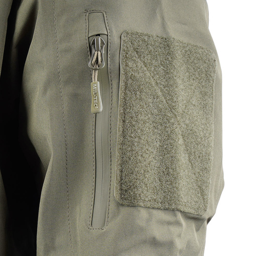 Mil-Tec - Wet Weather Jacket Gen. II With Fleece Liner - Black - 10616002
