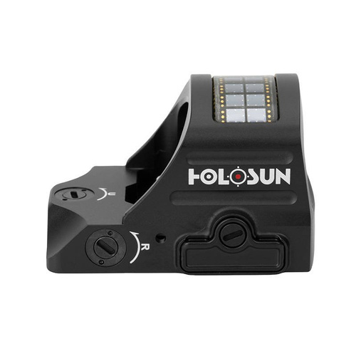 Holosun - HS407C X2 Micro Red Dot - Solar Panel - 2 MOA - Black - HS407C X2