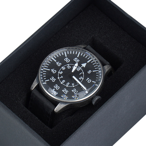 Mil-Tec - Retro Fliegeruhr - Schwarz - 15772000