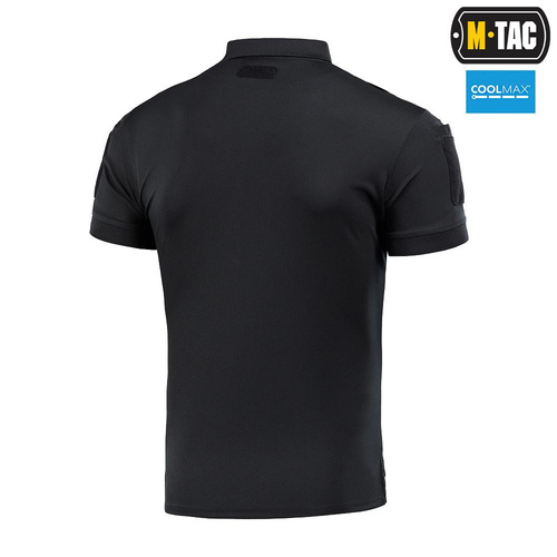 M-Tac - Koszula polo Elite Tactical Coolmax - Czarne - 80010002