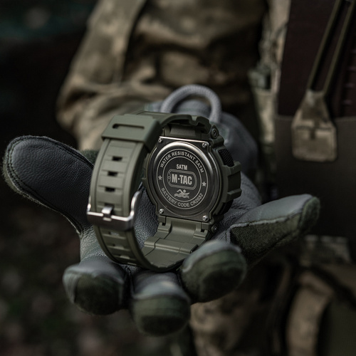 M-Tac - Zegarek taktyczny z kompasem 2233 - Ranger Green - 50010001