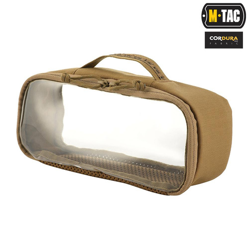M-Tac - Kieszeń przezroczysta Elite Medium - Średnia - Coyote - 10147005-M