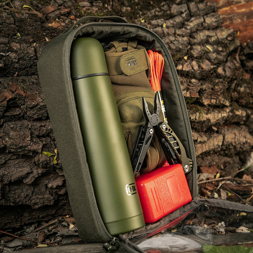 M-Tac - Elite Large Clear Pouch - 30 x 19 - Ranger Green - 10147023-L