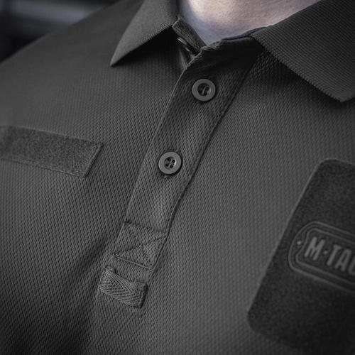 M-Tac - Polo Shirt Elite Tactical Coolmax - Black - 80010002